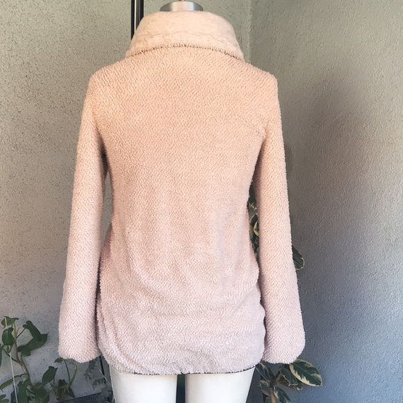 STÜSSY | Beige Teddy Bear Full Zip Jacket Size S - Picture 2 of 14